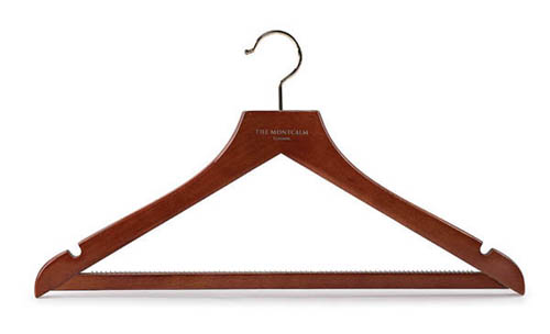 酒店實(shí)木衣架