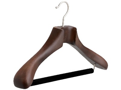 寬肩多用實木衣架