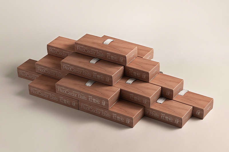紅雪松禮盒-堆放