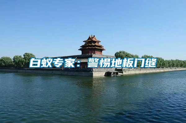 白蟻專家:警惕地板門(mén)縫