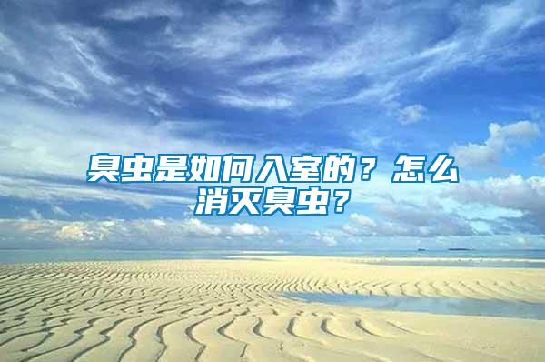 臭蟲是如何入室的？怎么消滅臭蟲？